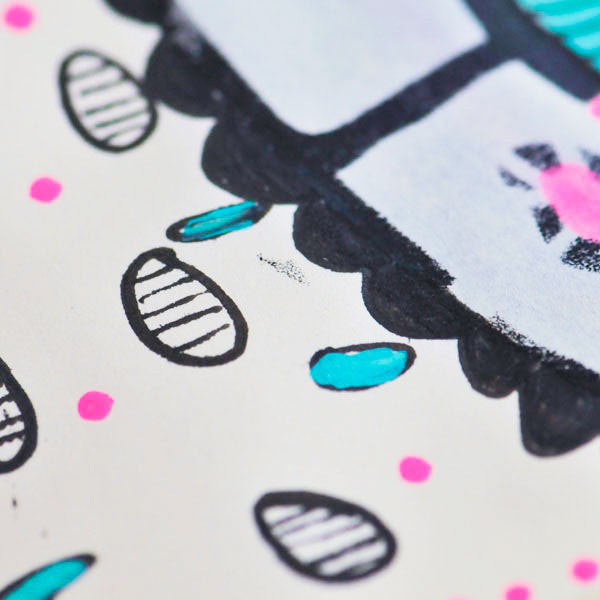 Doodle to Your Heart's Content A Monthly Art Journal Project