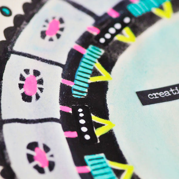 Doodle to Your Heart's Content A Monthly Art Journal Project