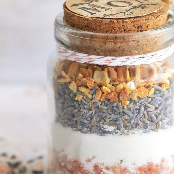 DIY Citrus and Lavender Milk Bath