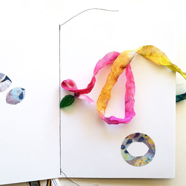 Jot it Down Quick and Colorful Handmade Journal Project by Rae Missigman