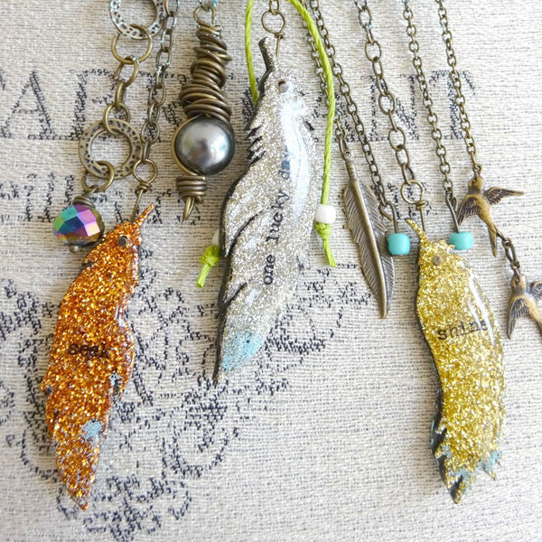 Mini Dreamcatcher Necklace Project by Cat Kerr