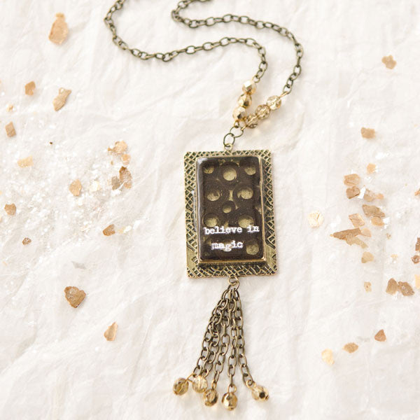 Believe in Magic Necklace by Sarah Donawerth
