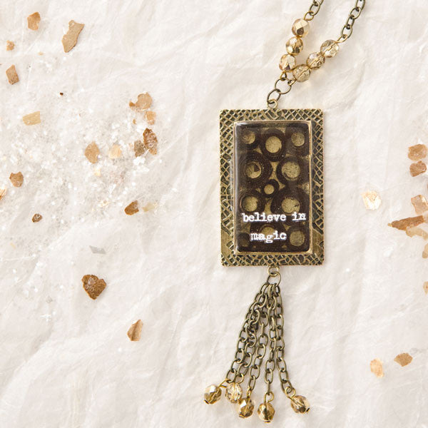 Believe in Magic Necklace by Sarah Donawerth