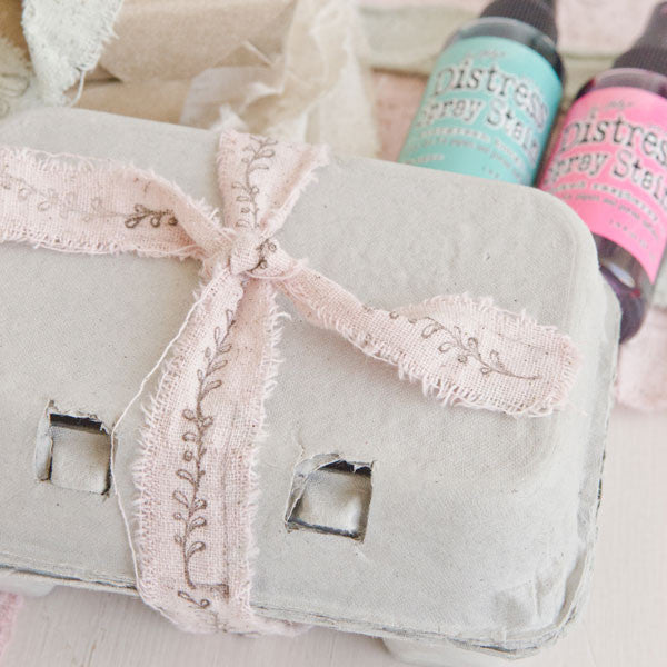 Hand-Stamped Muslin Fabric That's To Dye For