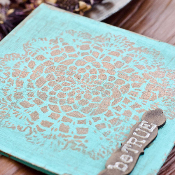 Be True Distressed Canvas Project