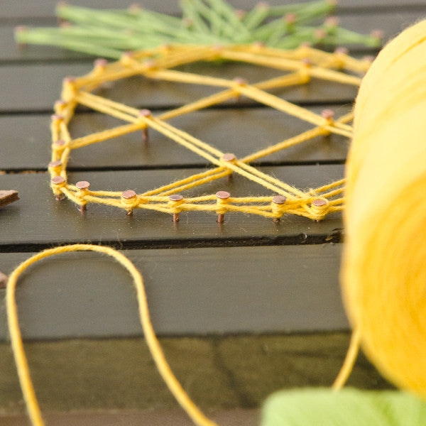 Pineapple String Art Project