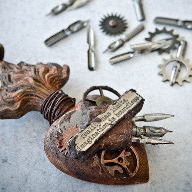 Rusted Steampunk Heart Project