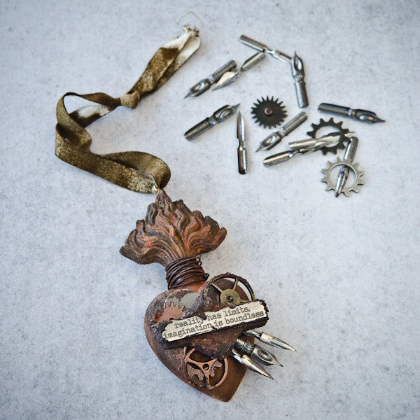Rusted Steampunk Heart Project