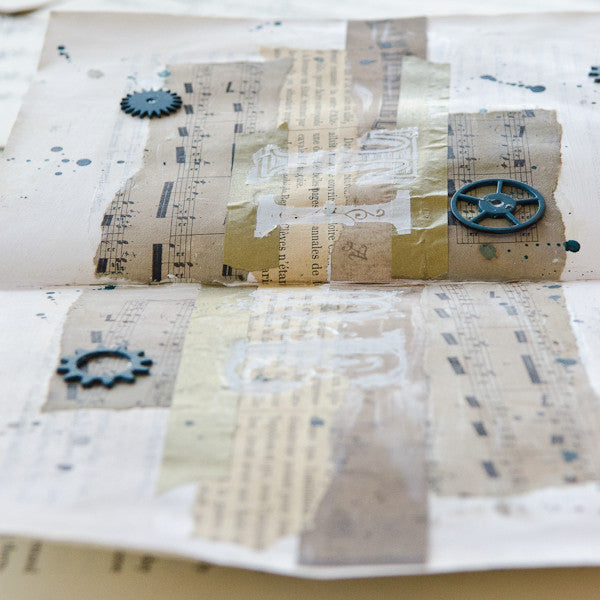 Time Art Journal Page Project