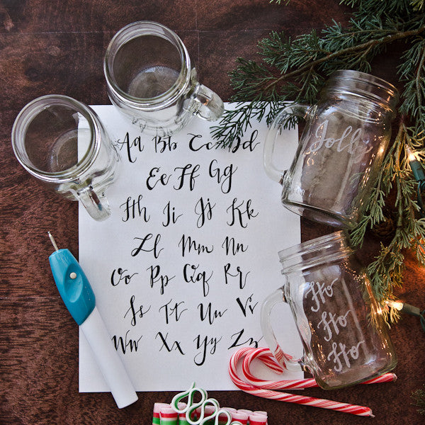 Holly Jolly Engraved Mugs Project