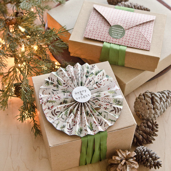 Wrapping Inspiration with Paper Rosettes