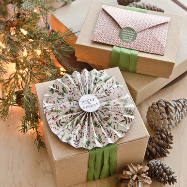 Wrapping Inspiration with Paper Rosettes