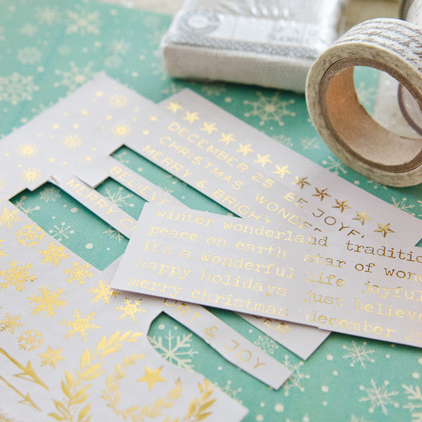 Teeny Canvases to Trim Your Tree Project