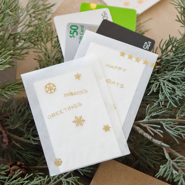 Give a Little Gold: Quick and Easy Packaging Ideas