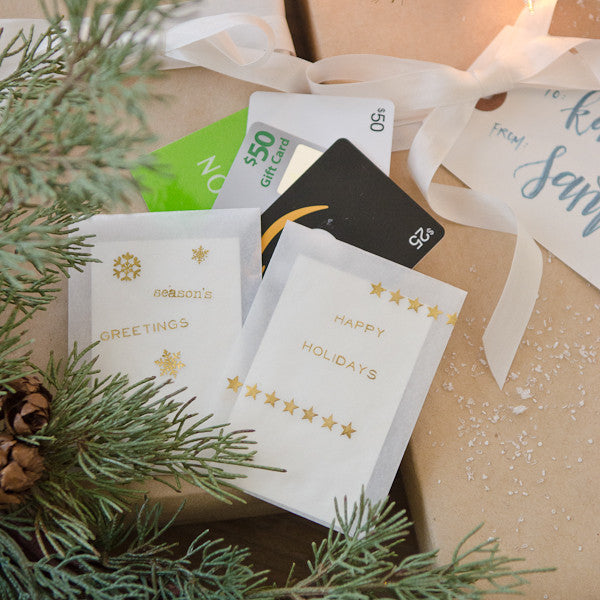 Give a Little Gold: Quick and Easy Packaging Ideas