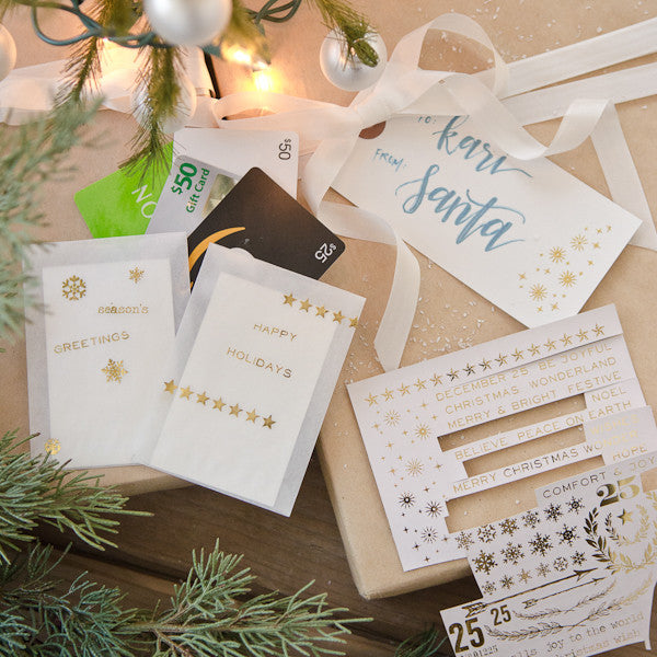 Give a Little Gold: Quick and Easy Packaging Ideas