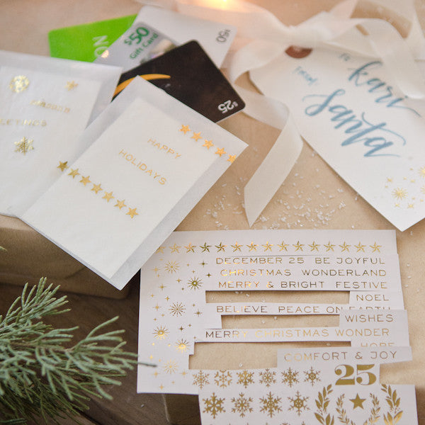 Give a Little Gold: Quick and Easy Packaging Ideas
