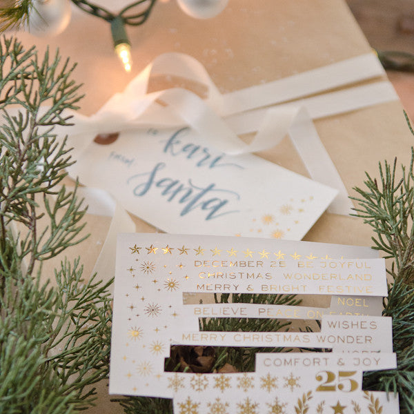 Give a Little Gold: Quick and Easy Packaging Ideas