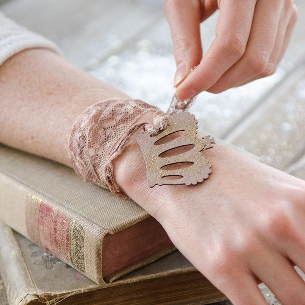 Once Upon a Fairy Tale Bookmark and Wrap Bracelet