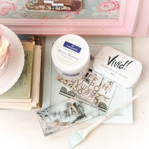 Darling Canvas with Honey Resin Starter Kit