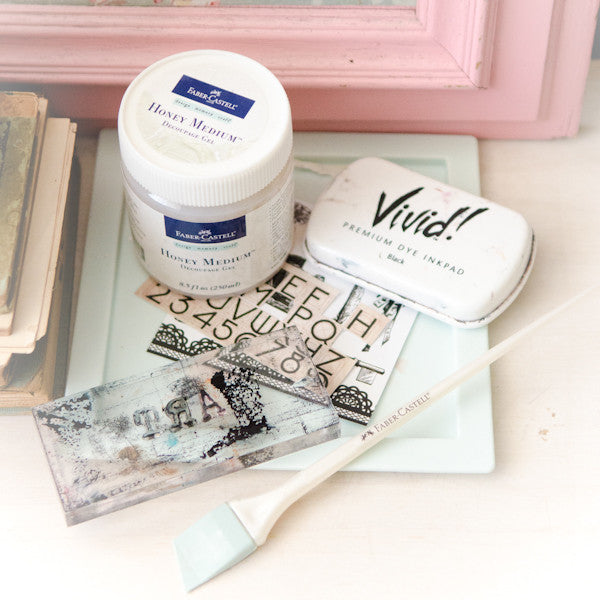 Darling Canvas with Honey Resin Starter Kit
