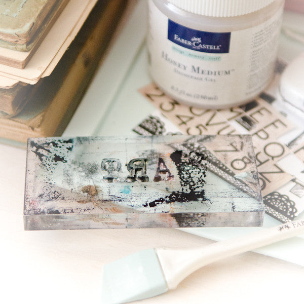 Darling Canvas with Honey Resin Starter Kit