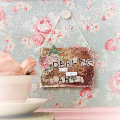 Darling Canvas with Honey Resin Starter Kit
