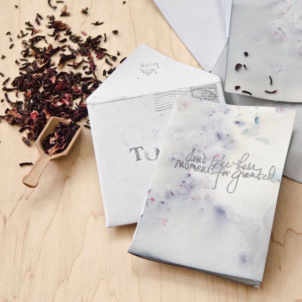 Hibiscus Hand-Dyed Stationery Set