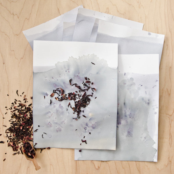 Hibiscus Hand-Dyed Stationery Set