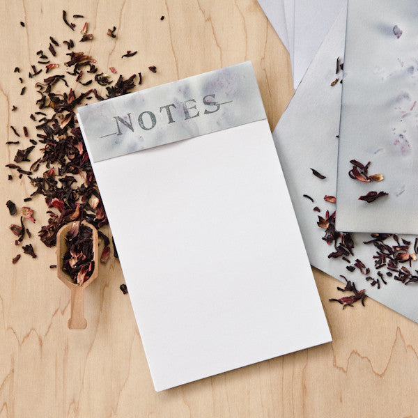 Hibiscus Hand-Dyed Stationery Set