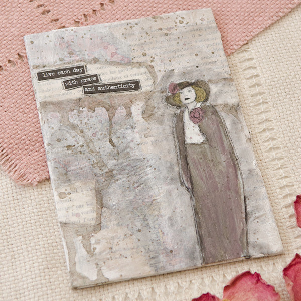 Live with Grace and Authenticity Canvas