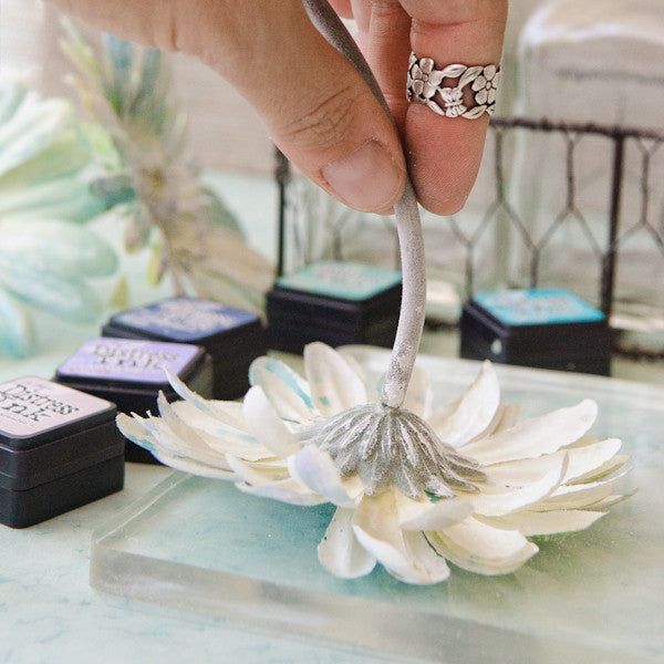 Painterly Watercolor Flowers Project