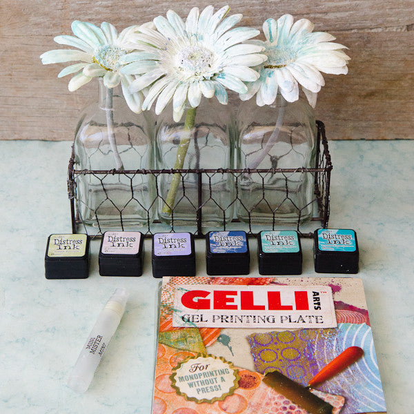 Painterly Watercolor Flowers Project