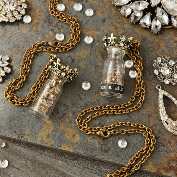 Regal Bottled Wishes Necklace