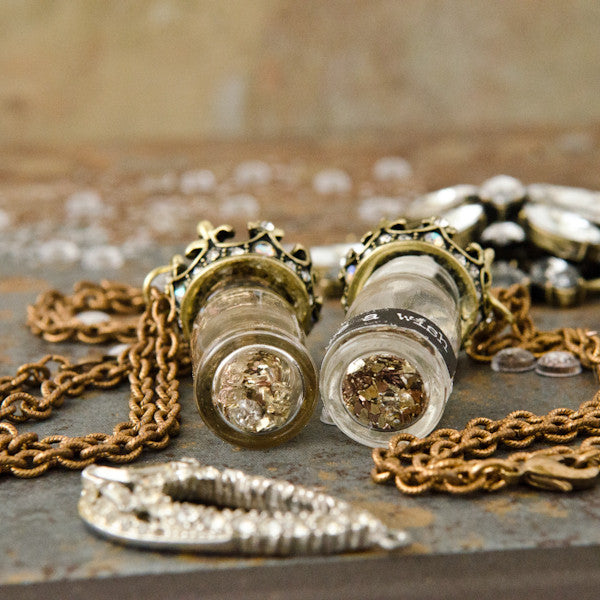 Regal Bottled Wishes Necklace