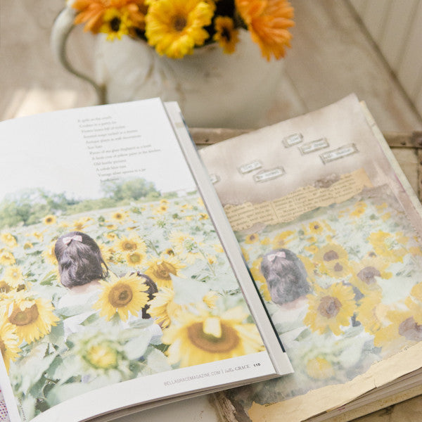 Sunflowers Art Journal Page
