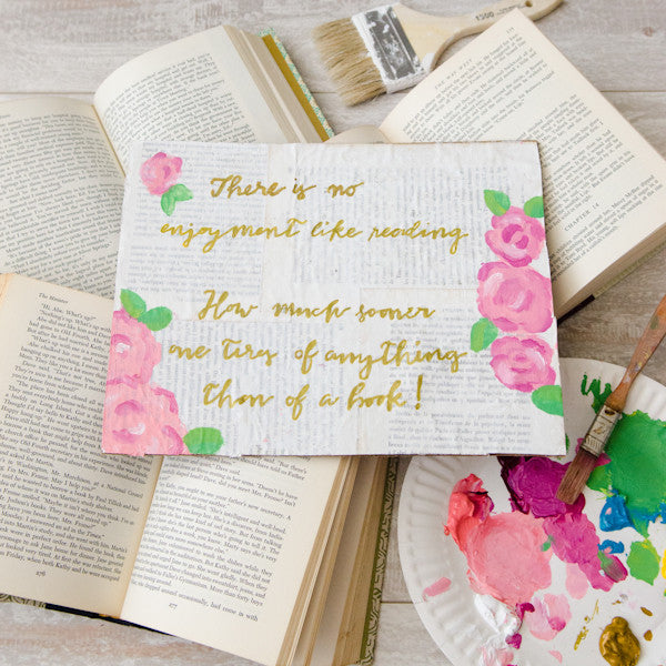 Bookish Quotes Project
