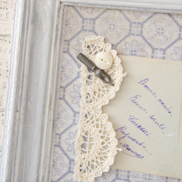 Framed Vintage Postcards Project