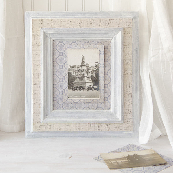 Framed Vintage Postcards Project