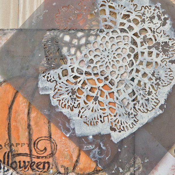 Scribbly Pumpkins Canvas
