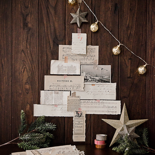 Paperie Christmas Tree Project by Johanna Love