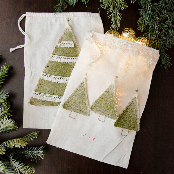 No-Stitch Gift Sack Project