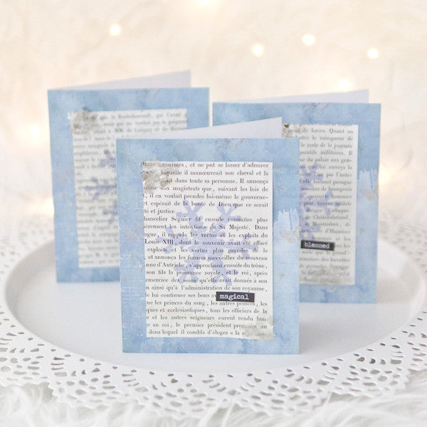 Winter Snowflake Cards Project