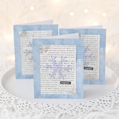 Winter Snowflake Cards Project