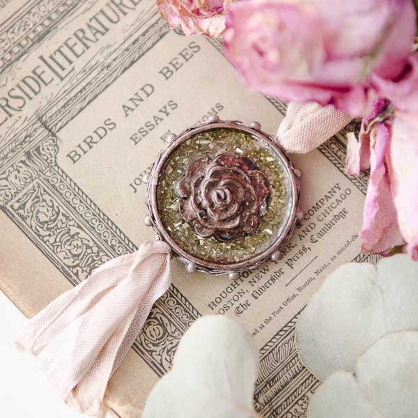 Rose Wrap Bracelet Project by Johanna Love