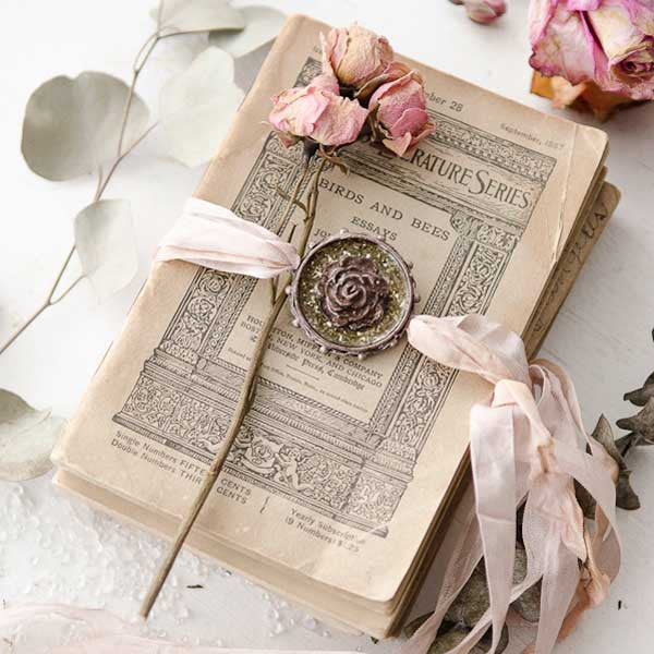 Rose Wrap Bracelet Project by Johanna Love