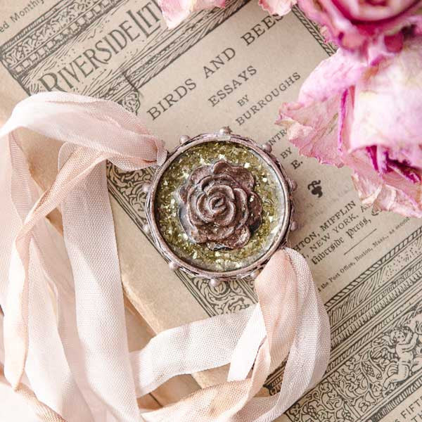 Rose Wrap Bracelet Project by Johanna Love