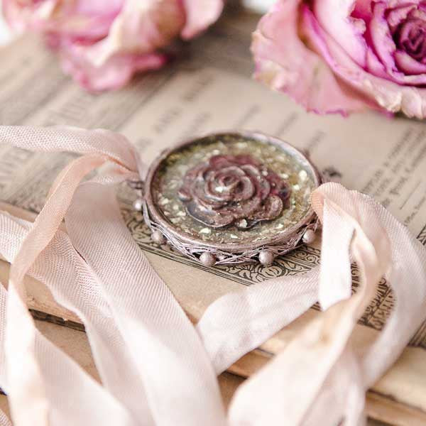 Rose Wrap Bracelet Project by Johanna Love