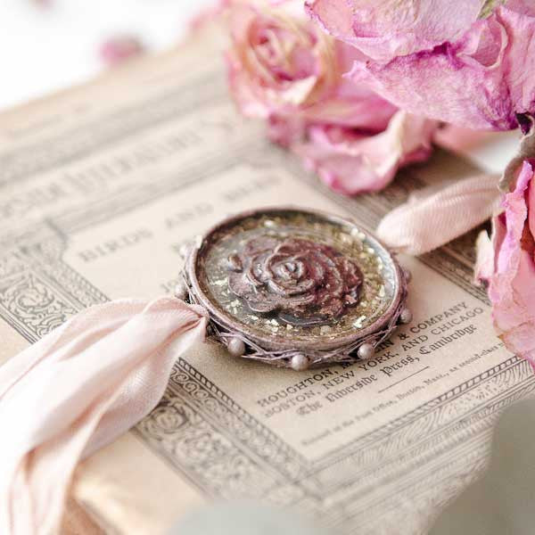 Rose Wrap Bracelet Project by Johanna Love