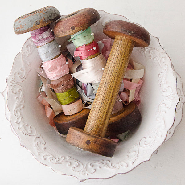 Ways to Use an Antique  Bobbin